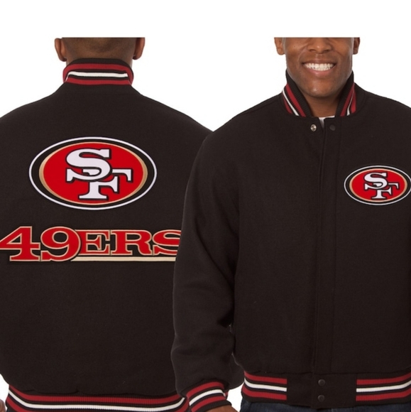 NFL Other - 49ers Jh Design Wool Reversible Jacket